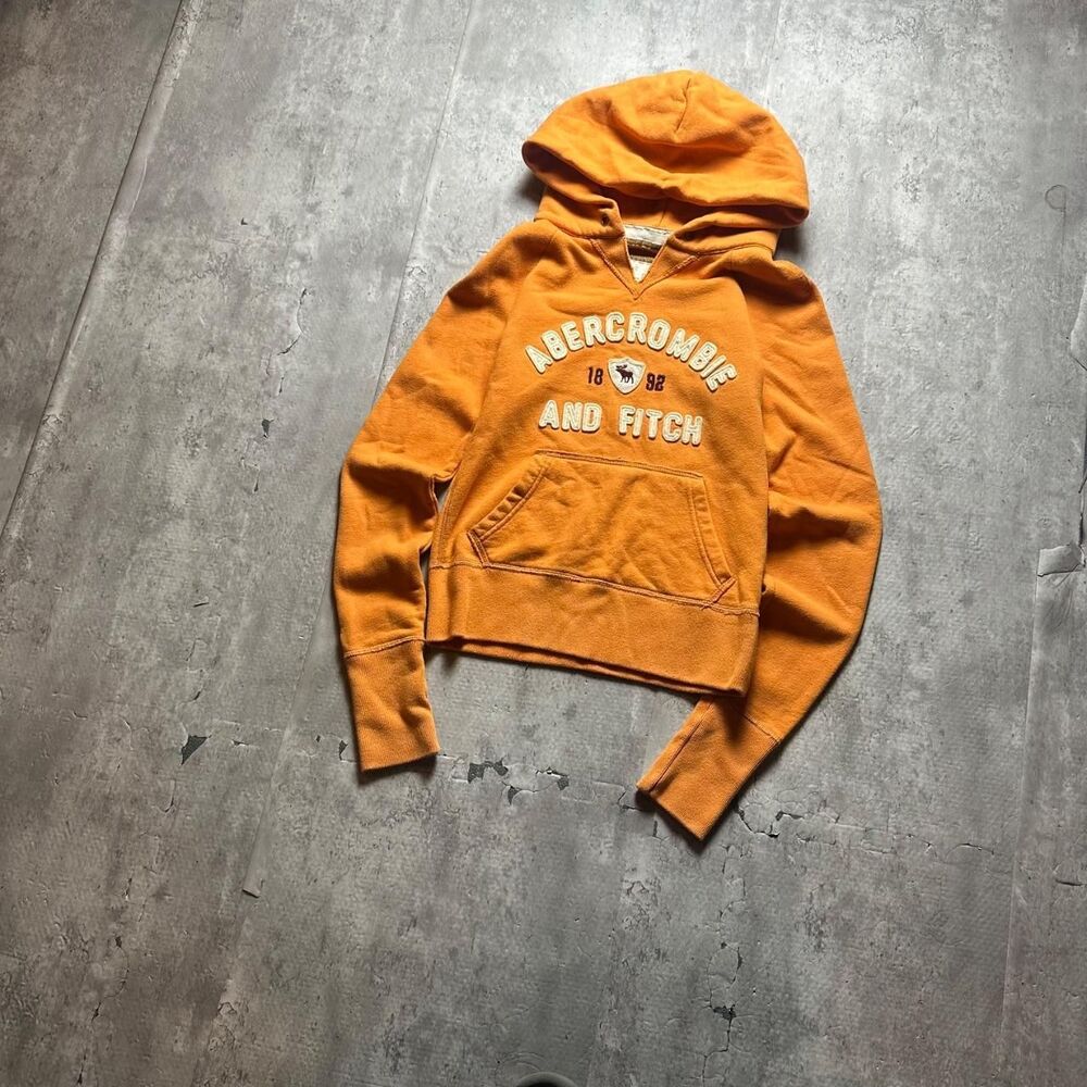 Abercrombie-fitch Women's Orange Hoodie